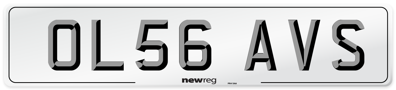 OL56 AVS Number Plate from New Reg